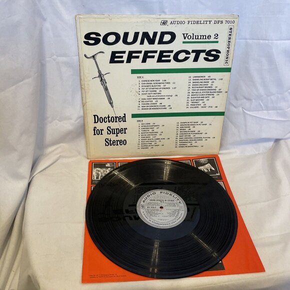 Sound Effects, Volume 2 (Vinyl, 1960) Audio Fidelity AFSD 524 Good+ LP - Picture 8 of 8